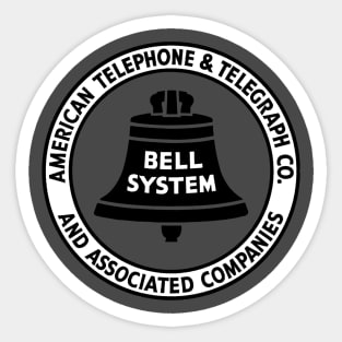 Bell System Logo Sticker